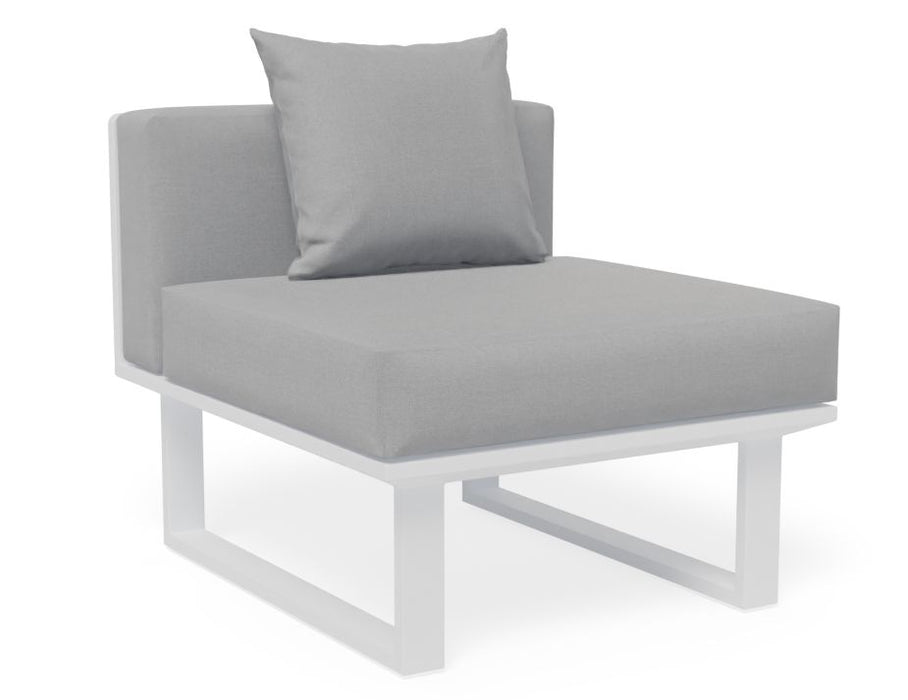 Vivara Sofa - White - Modular Section E - No Arm