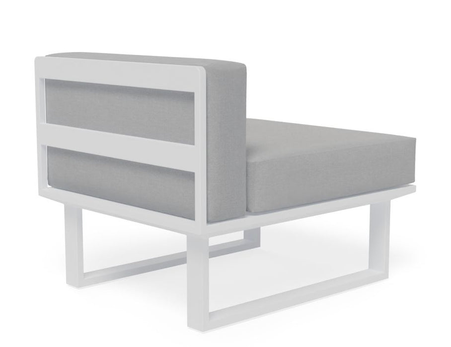 Vivara Sofa - White - Modular Section E - No Arm