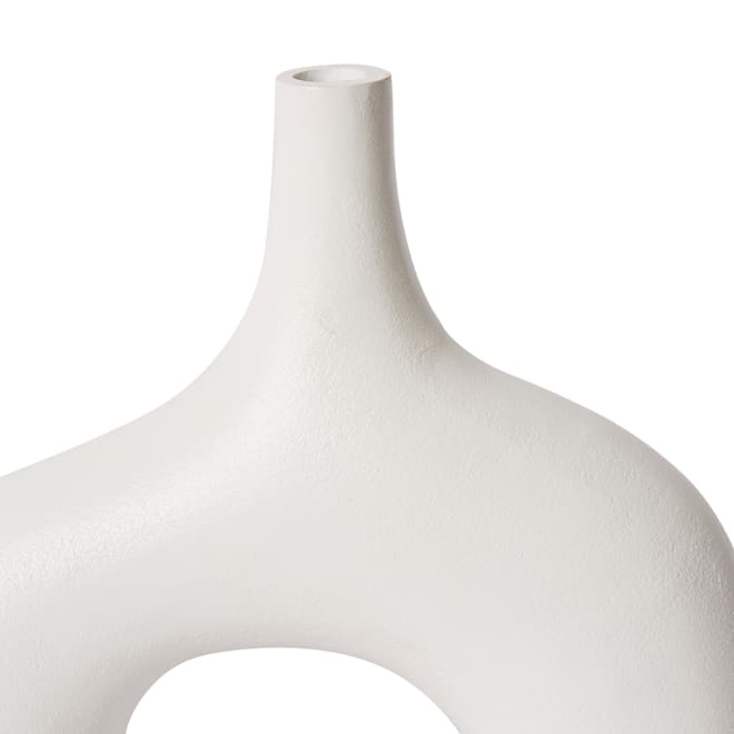 Arnold Vase - White, 31cm (H)