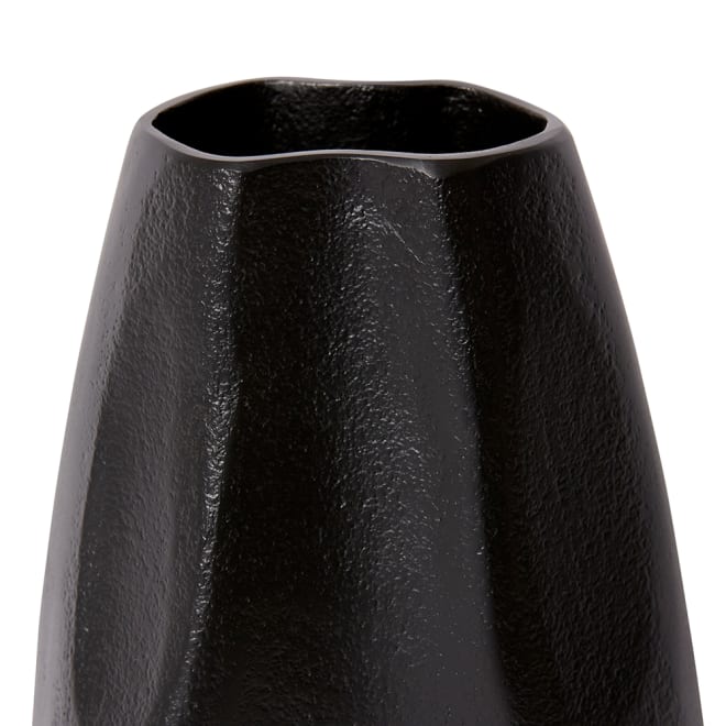 Wrigley Vase - Black, 29cm (H)