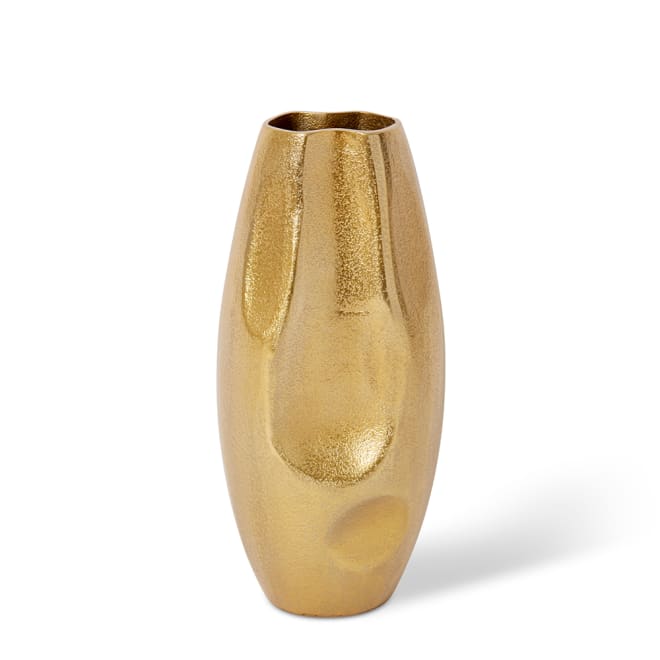 Wrigley Vase - Gold, 29cm (H)