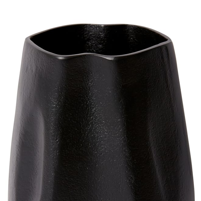 Wrigley Vase - Black, 34cm (H)