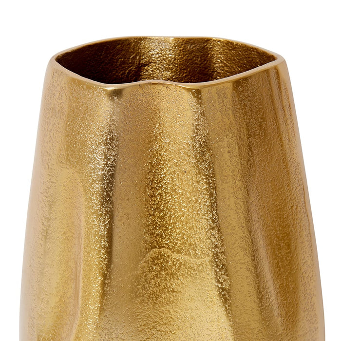 Wrigley Vase - Gold, 34cm (H)