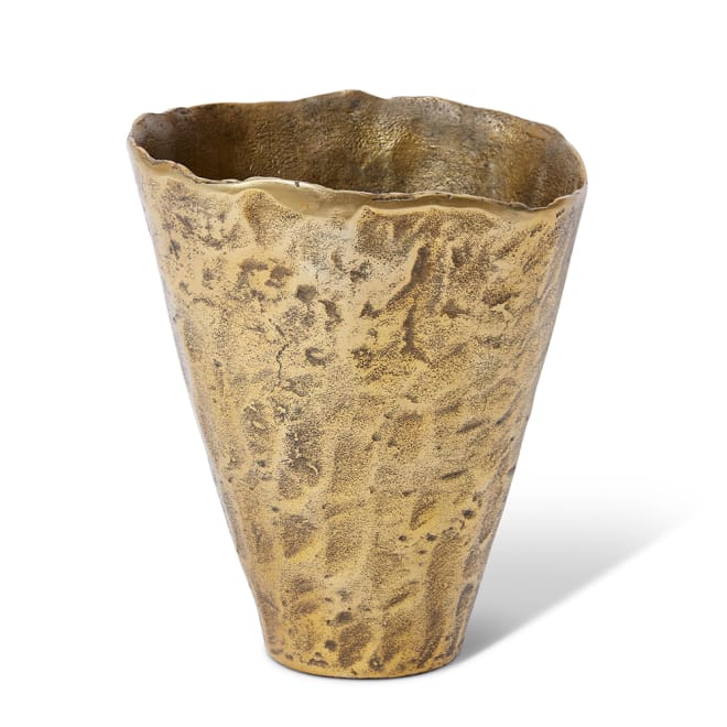 Kahari Vase - Gold, 28cm (H)