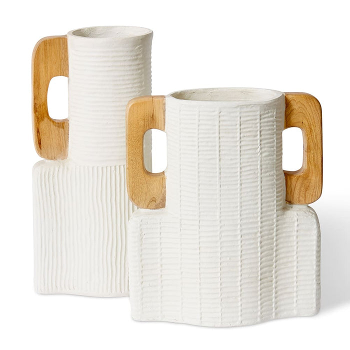 Jafar Vessel - Beige/Natural, 42cm (H)
