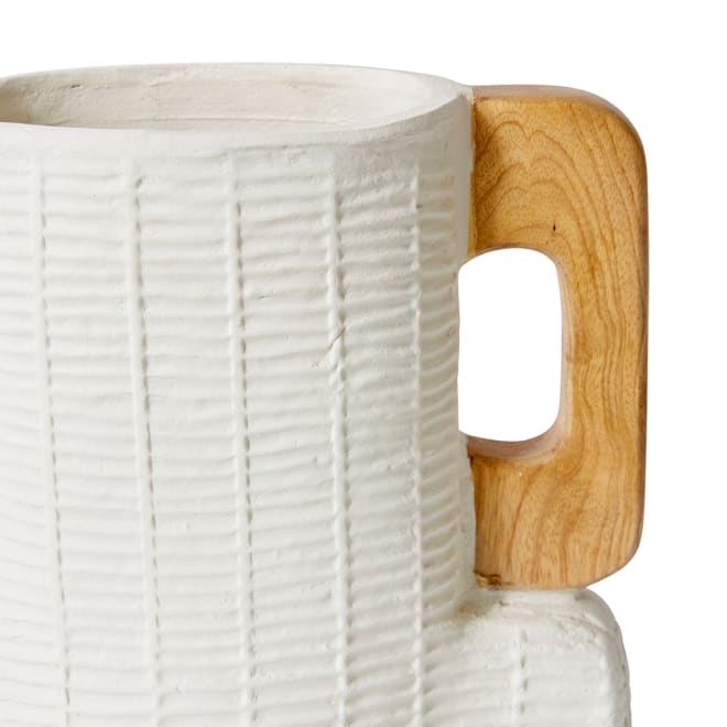 Jafar Vessel - Beige/Natural, 34cm (H)