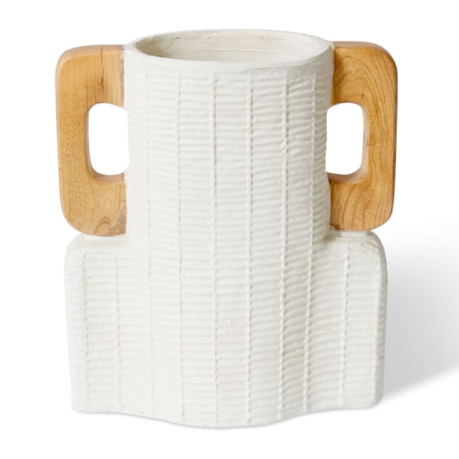 Jafar Vessel - Beige/Natural, 34cm (H)