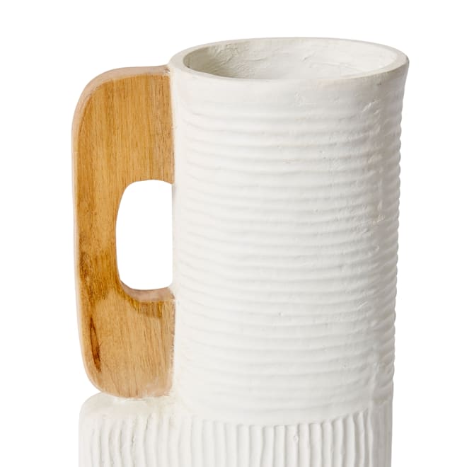 Jafar Vessel - Beige/Natural, 42cm (H)