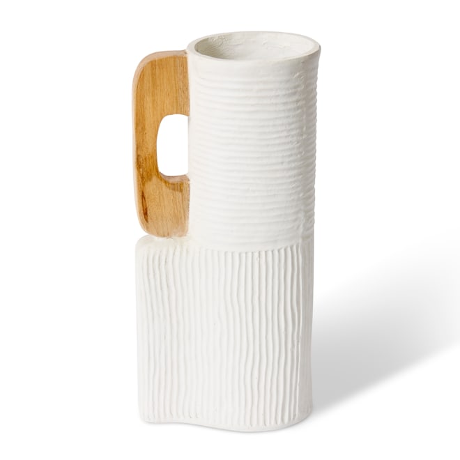 Jafar Vessel - Beige/Natural, 42cm (H)