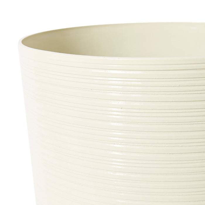 Ruben Glazelite Planter Set 2 - Cream, 35cm/44cm (H)