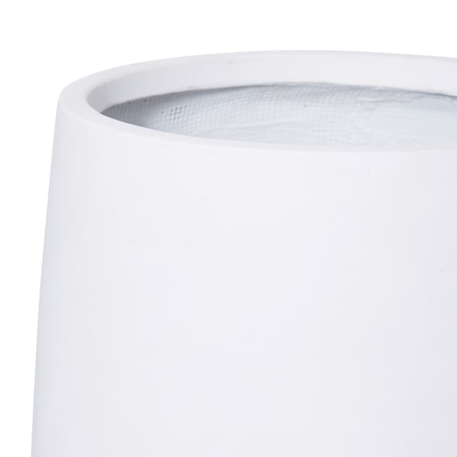 Aiden Fibrestone Planter Set of 2 (Outdoor) - White, 44/56cm (H)