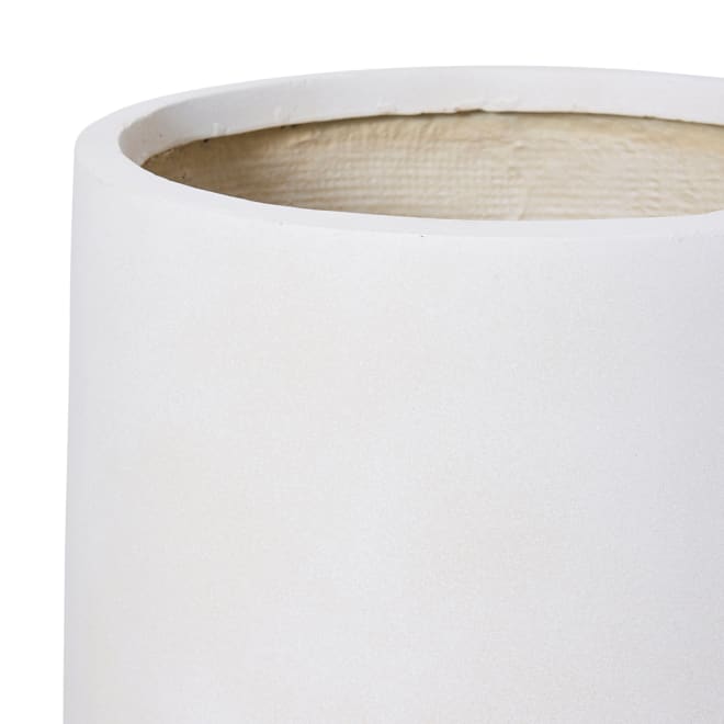 Aiden Tall Fibrestone Planter Set of 2 (Outdoor) - Beige, 60/75cm (H)