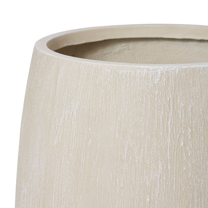 Eamon Fibrestone Planter Set 3 - Beige