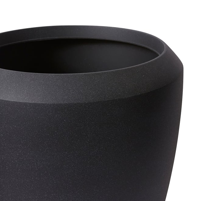 Malik Planter Set of 3 (Outdoor) - Black