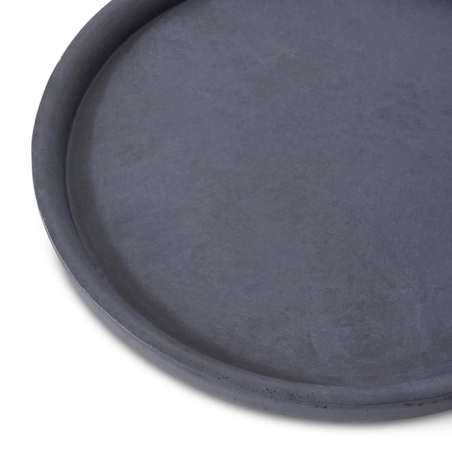 Aiden Planter Saucer (Outdoor) - Black, 4cm (H)