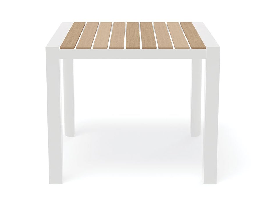 90cm Vydel Table - Outdoor - 90cm x 90cm - White