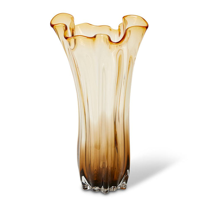 Timberly Vase - Amber, 40cm (H)