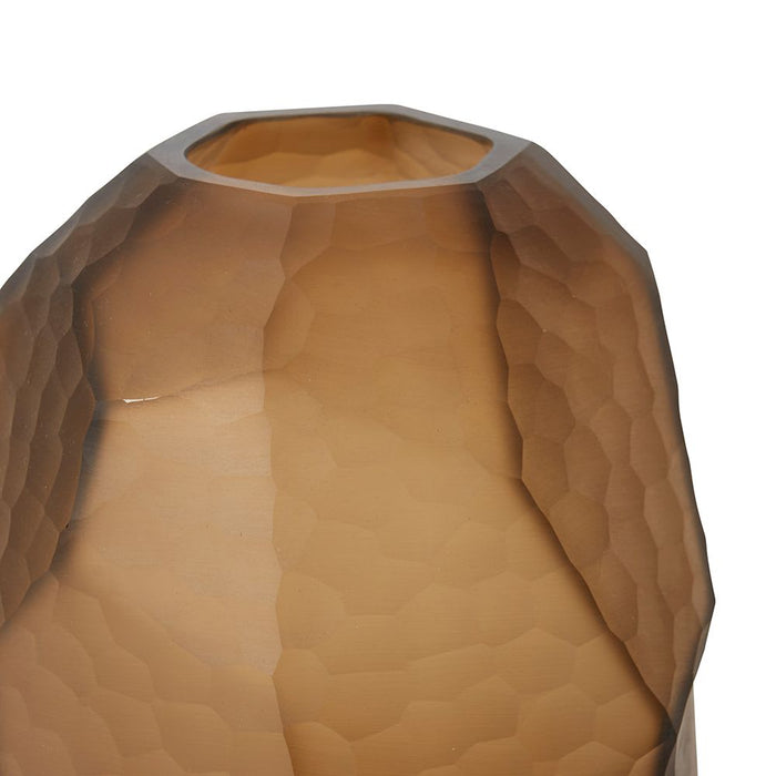 Rufus Vase - Brown, 35cm (H)
