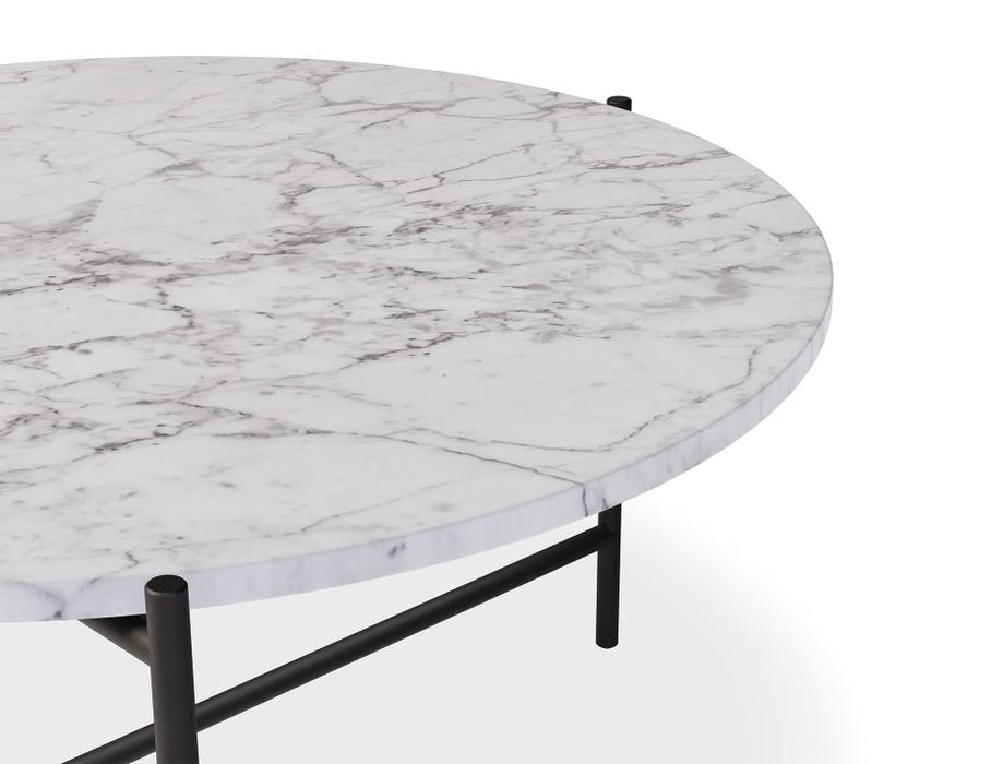 Nexus Marble Coffee Table - White Carrara