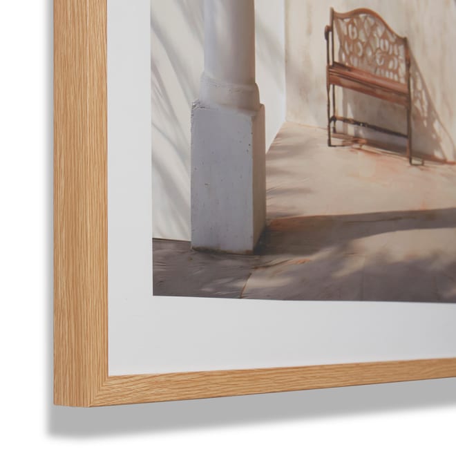 Early Summer Framed Wall Art - Stone, 120cm (H)