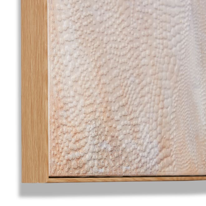 Mara Framed Wall Art - Beige, 120cm (H)