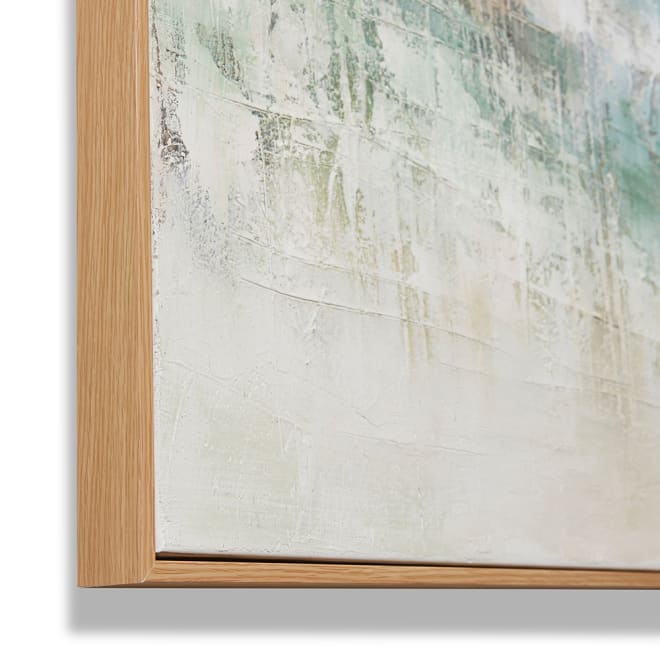 Desert Sage Hand Painted Wall - Sage, 150cm (H)