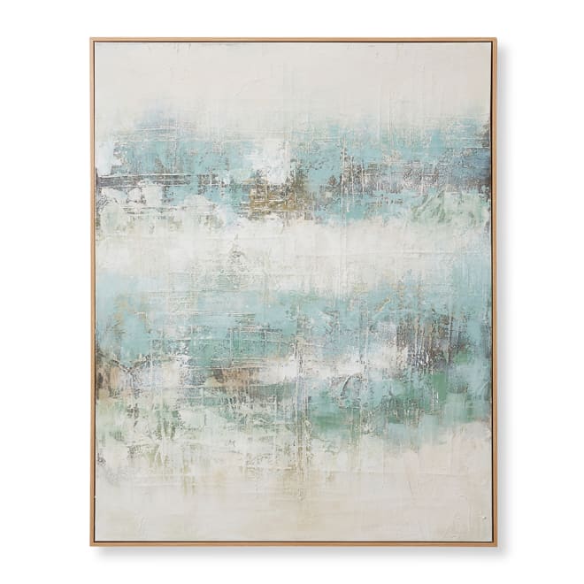Desert Sage Hand Painted Wall - Sage, 150cm (H)