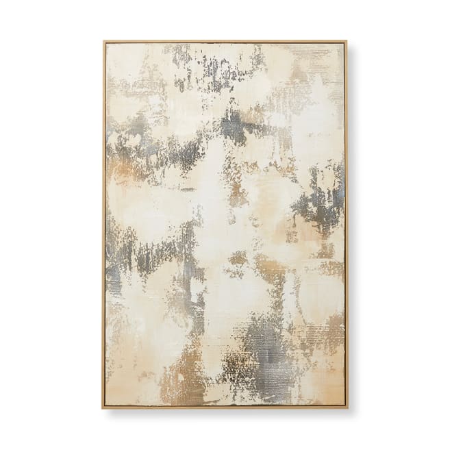 Tambia Hand Painted Wall Art - Mixed, 150cm (H)