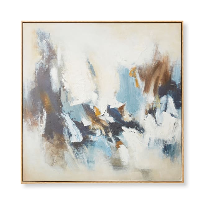 Gathered Hand Painted Wall Art - Mixed, 120cm (H)
