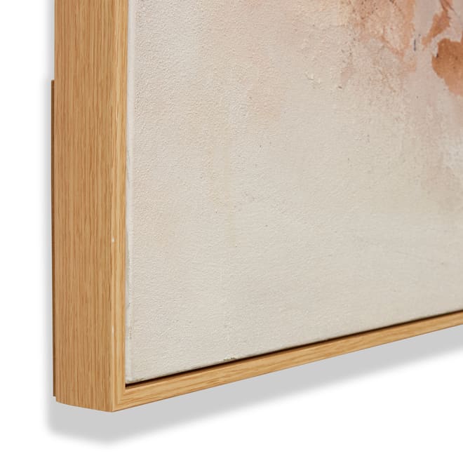 Dreamscape Hand Painted Wall A - Cream Brown, 150cm (H)