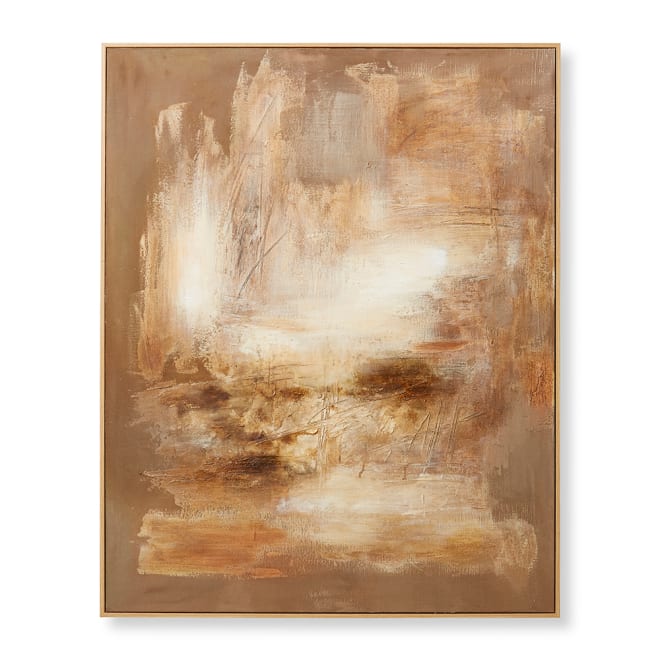 Moonwalker Hand Painted Wall A - Brown, 150cm (H)