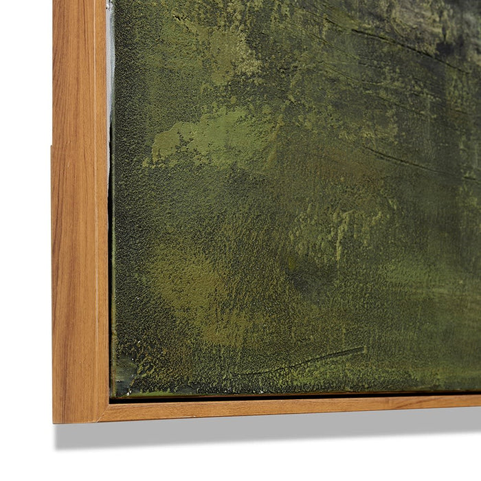 Loyiso (DS) Hand Painted Wall - Green, 150cm (H)