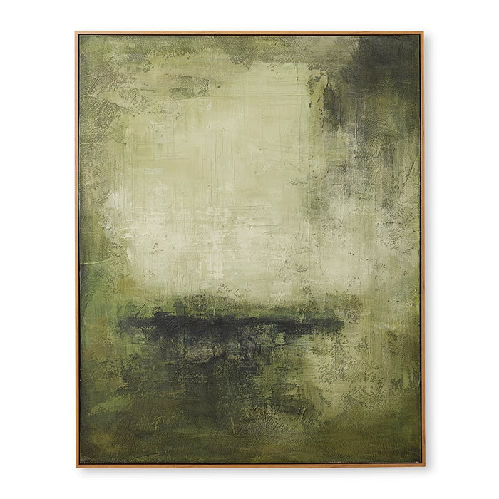 Loyiso (DS) Hand Painted Wall - Green, 150cm (H)