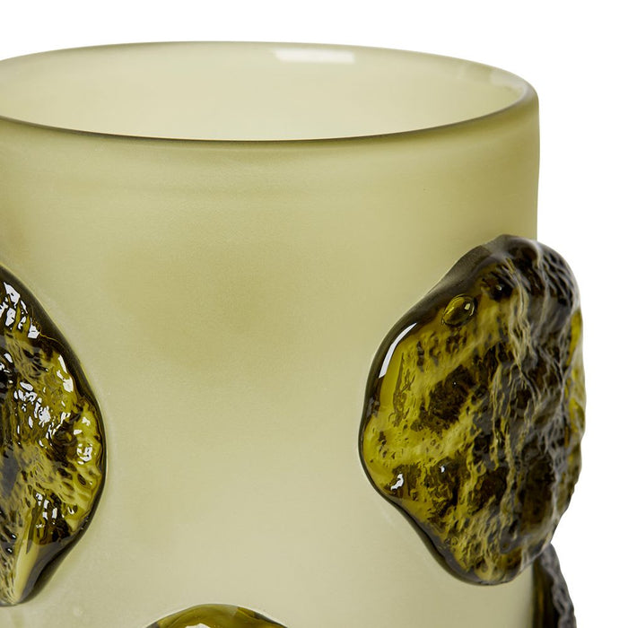 Rafiki Vase - Green, 27cm (H)
