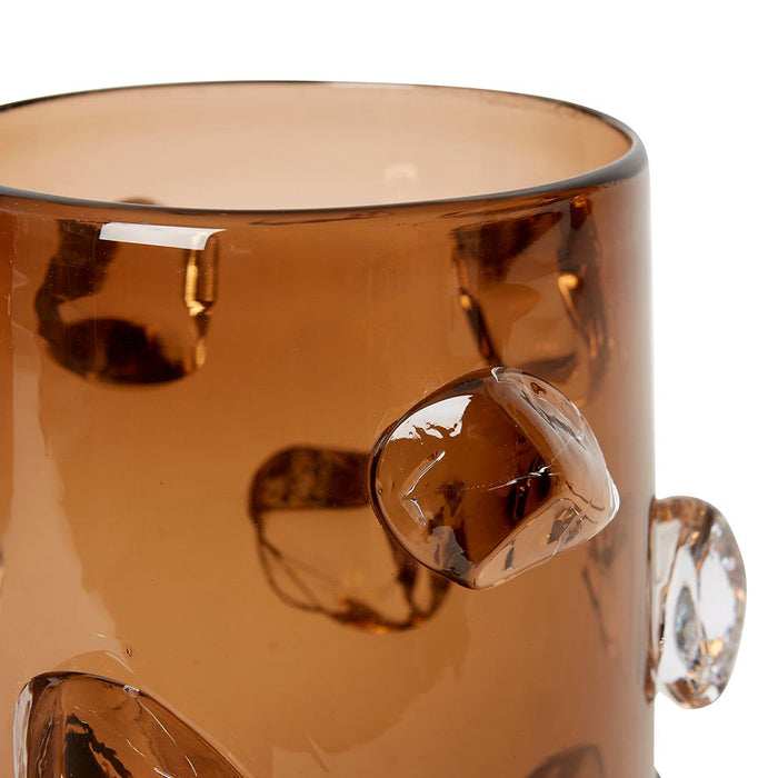 Isoke Vase - Brown, 23cm (H)
