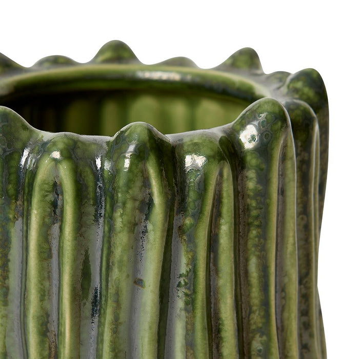 Imo Pot - Green, 14cm (H)