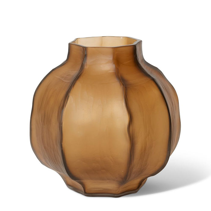 Rotimi Round Vase - Brown, 28cm (H)