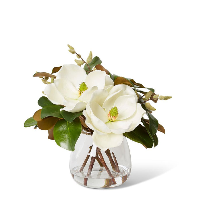 Magnolia Garden (DS) - White/Clear, 46cm (H)
