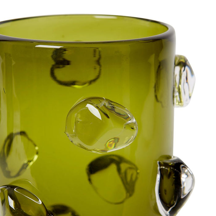 Isoke Vase - Green, 33cm (H)