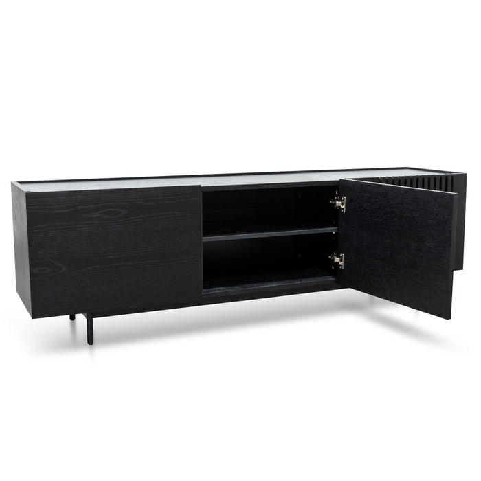 Calibre Furniture Onito 180cm TV Entertainment Unit - Full Black