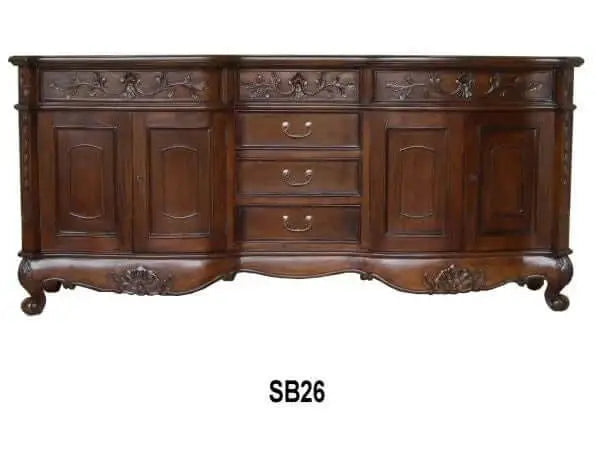 Hudson Furniture Carved English Sideboard