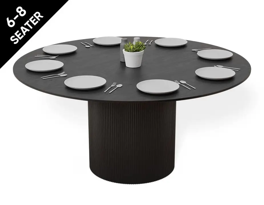 Level Large Round Mimi Dining Table