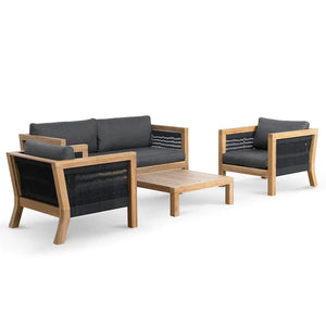 Calibre Furniture Halle 4pcs Outdoor Lounge Set