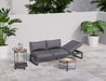 Level Fino 3 Seater Outdoor Sofa