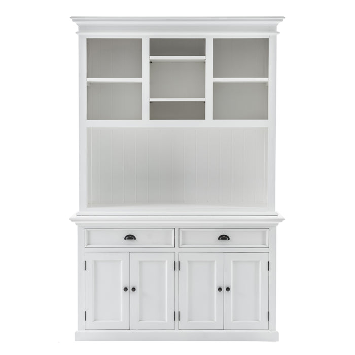 NovaSolo Halifax Buffet Hutch Unit with 2 Adjustable Shelves