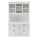 NovaSolo Halifax Buffet Hutch Unit with 2 Adjustable Shelves