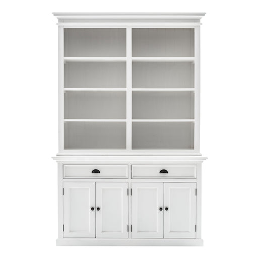 NovaSolo Halifax Buffet Hutch Unit with 8 Shelves