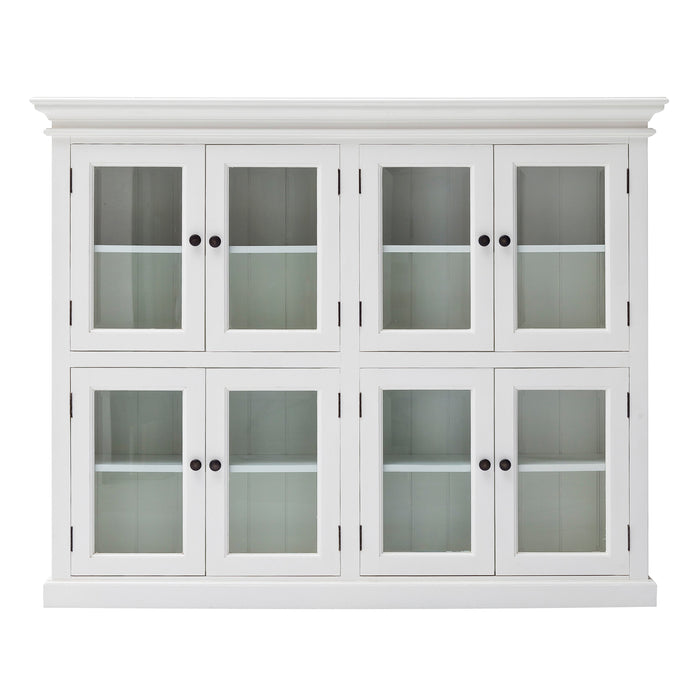 NovaSolo Halifax 8 Door Glass Pantry