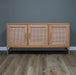 Hudson Furniture Mala Timber and Rattan 3-door Buffet
