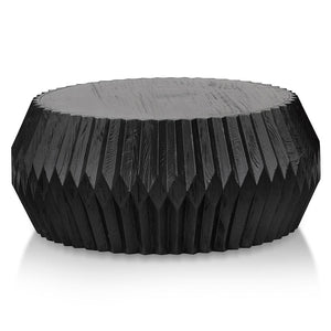Calibre Furniture Vickie Wooden Coffee Table - Brushed Black